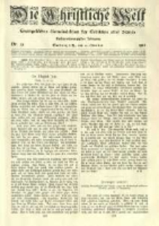 Die Christliche Welt: evangelisches Gemeindeblatt für Gebildete aller Stände. 1912.10.10 Jg.26 Nr.41
