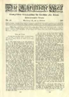 Die Christliche Welt: evangelisches Gemeindeblatt für Gebildete aller Stände. 1912.10.17 Jg.26 Nr.42