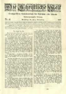 Die Christliche Welt: evangelisches Gemeindeblatt für Gebildete aller Stände. 1912.11.07 Jg.26 Nr.45