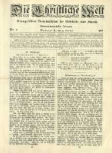 Die Christliche Welt: evangelisches Gemeindeblatt f&uuml;r Gebildete aller St&auml;nde. 1913.01.09 Jg.27 Nr.2