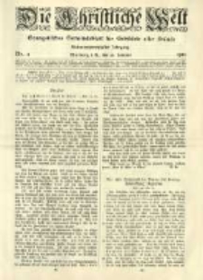 Die Christliche Welt: evangelisches Gemeindeblatt für Gebildete aller Stände. 1913.01.16 Jg.27 Nr.3