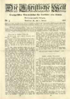 Die Christliche Welt: evangelisches Gemeindeblatt für Gebildete aller Stände. 1913.01.30 Jg.27 Nr.5