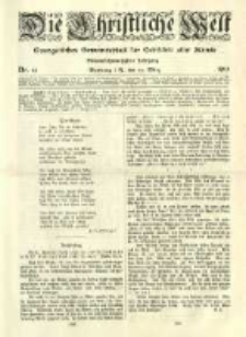 Die Christliche Welt: evangelisches Gemeindeblatt für Gebildete aller Stände. 1913.03.20 Jg.27 Nr.12