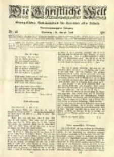 Die Christliche Welt: evangelisches Gemeindeblatt f&uuml;r Gebildete aller St&auml;nde. 1913.06.26 Jg.27 Nr.26