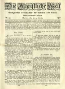 Die Christliche Welt: evangelisches Gemeindeblatt f&uuml;r Gebildete aller St&auml;nde. 1913.10.30 Jg.27 Nr.44