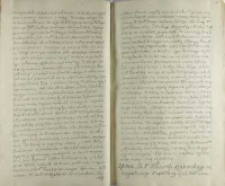 Mowa ImP woiewody krakowskiego Teodora Lubomirskiego na confaederacyi krakowskiey 23.02.1733 miane