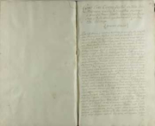 Korespondencja w sprawach publicznych z lat 1733-1734