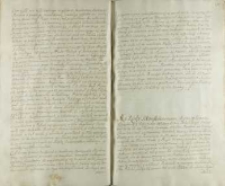 Akt konfederacji województwa podolskiego 28.04.1734