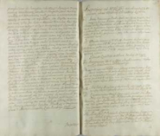 Propozicye od JE[g]o Kr. Mci na Senatus Consilium, alias Walney Oliwskiey Radzie