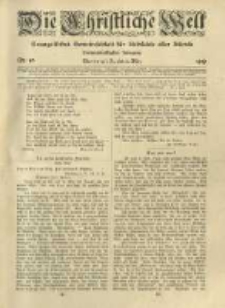 Die Christliche Welt: evangelisches Gemeindeblatt für Gebildete aller Stände. 1919.03.06 Jg.33 Nr.10