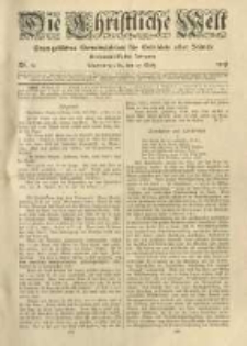 Die Christliche Welt: evangelisches Gemeindeblatt für Gebildete aller Stände. 1919.03.27 Jg.33 Nr.13