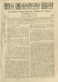 Die Christliche Welt: evangelisches Gemeindeblatt für Gebildete aller Stände. 1919.04.17 Jg.33 Nr.16