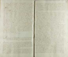 Relacya z Gdanska, co się działo po wysciu Krola Jego Mci 04.08.1734