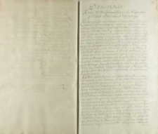 Deklaracje dworów obcych: francuskiego, rosyjskiego, holenderskiego i angielskiego
