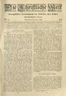 Die Christliche Welt: evangelisches Gemeindeblatt für Gebildete aller Stände. 1919.06.05 Jg.33 Nr.23