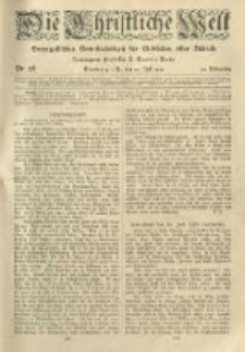 Die Christliche Welt: evangelisches Gemeindeblatt für Gebildete aller Stände. 1919.07.10 Jg.33 Nr.28