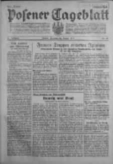 Posener Tageblatt 1939.01.22 Jg.78 Nr18