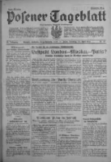 Posener Tageblatt 1939.04.16 Jg.78 Nr87