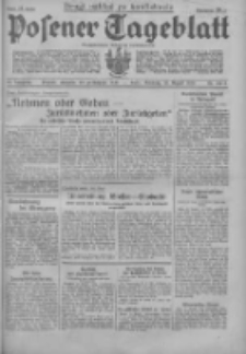 Posener Tageblatt 1939.08.20 Jg.78 Nr190