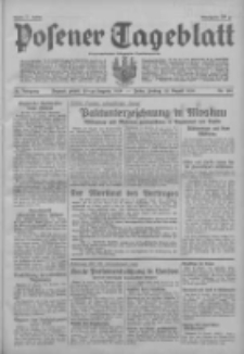 Posener Tageblatt 1939.08.25 Jg.78 Nr194