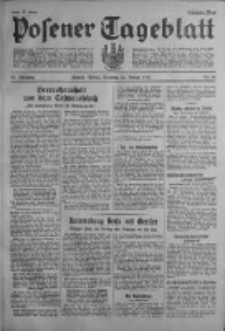Posener Tageblatt 1937.01.26 Jg.76 Nr20