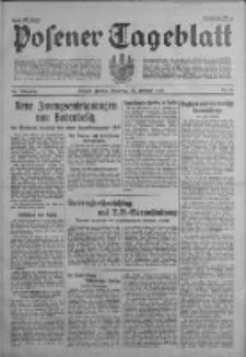 Posener Tageblatt 1937.02.14 Jg.76 Nr36