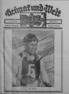Heimat und Welt: Heimatpost: Beilage 1939.01.07 Nr1