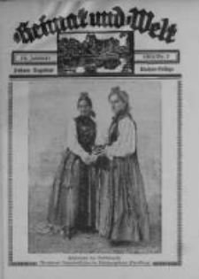 Heimat und Welt: Heimatpost: Beilage 1939.01.14 Nr2