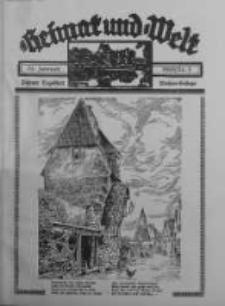 Heimat und Welt: Heimatpost: Beilage 1939.01.21 Nr3