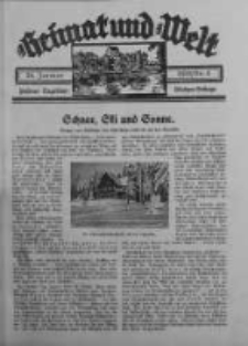 Heimat und Welt: Heimatpost: Beilage 1939.01.28 Nr4