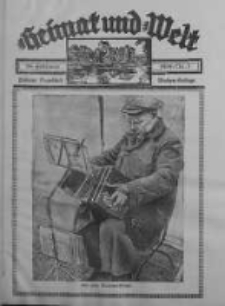Heimat und Welt: Heimatpost: Beilage 1939.02.18 Nr7
