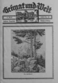 Heimat und Welt: Heimatpost: Beilage 1939.05.06 Nr18