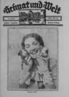 Heimat und Welt: Heimatpost: Beilage 1939.06.05 Nr22
