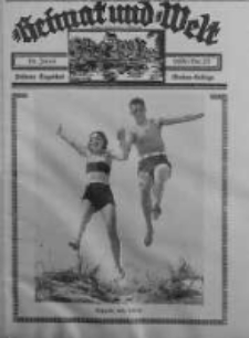 Heimat und Welt: Heimatpost: Beilage 1939.06.10 Nr23