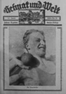 Heimat und Welt: Heimatpost: Beilage 1939.06.17 Nr24