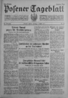 Posener Tageblatt 1937.04.09 Jg.76 Nr80