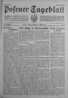 Posener Tageblatt 1937.04.11 Jg.76 Nr82