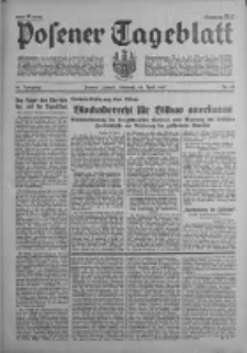 Posener Tageblatt 1937.04.14 Jg.76 Nr84