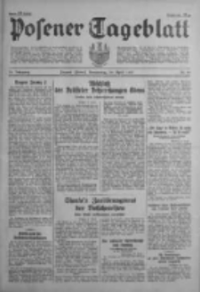 Posener Tageblatt 1937.04.29 Jg.76 Nr97