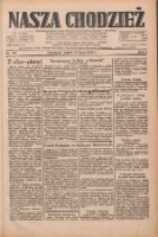 Nasza Chodzież: dziennik poświęcony obronie interesów narodowych na zachodnich ziemiach Polski 1933.07.14 R.4 Nr159