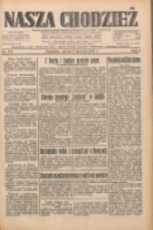 Nasza Chodzież: dziennik poświęcony obronie interesów narodowych na zachodnich ziemiach Polski 1933.08.05 R.4 Nr178
