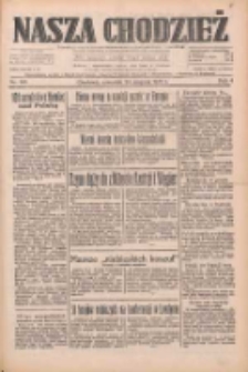 Nasza Chodzież: dziennik poświęcony obronie interesów narodowych na zachodnich ziemiach Polski 1933.08.24 R.4 Nr193