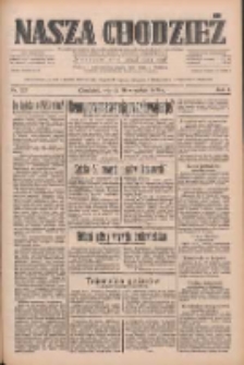 Nasza Chodzież: dziennik poświęcony obronie interesów narodowych na zachodnich ziemiach Polski 1933.09.26 R.4 Nr221