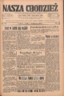 Nasza Chodzież: dziennik poświęcony obronie interesów narodowych na zachodnich ziemiach Polski 1933.10.01 R.4 Nr226