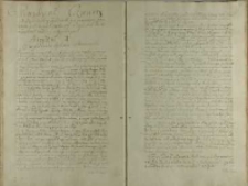 O sądziech y sędziach y o prosessie prawnym o Dilacyach Exekucyey. O Sędziach Podkomorskich także y o Appellacyach