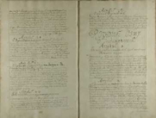 Rozdział Ósmy: O testamenciech