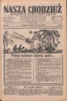 Nasza Chodzież: dziennik poświęcony obronie interesów narodowych na zachodnich ziemiach Polski 1933.12.24 R.4 Nr296