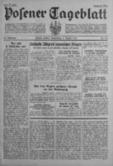 Posener Tageblatt 1937.08.05 Jg.76 Nr176
