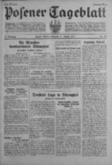 Posener Tageblatt 1937.08.18 Jg.76 Nr187
