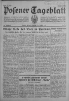 Posener Tageblatt 1937.08.22 Jg.76 Nr191
